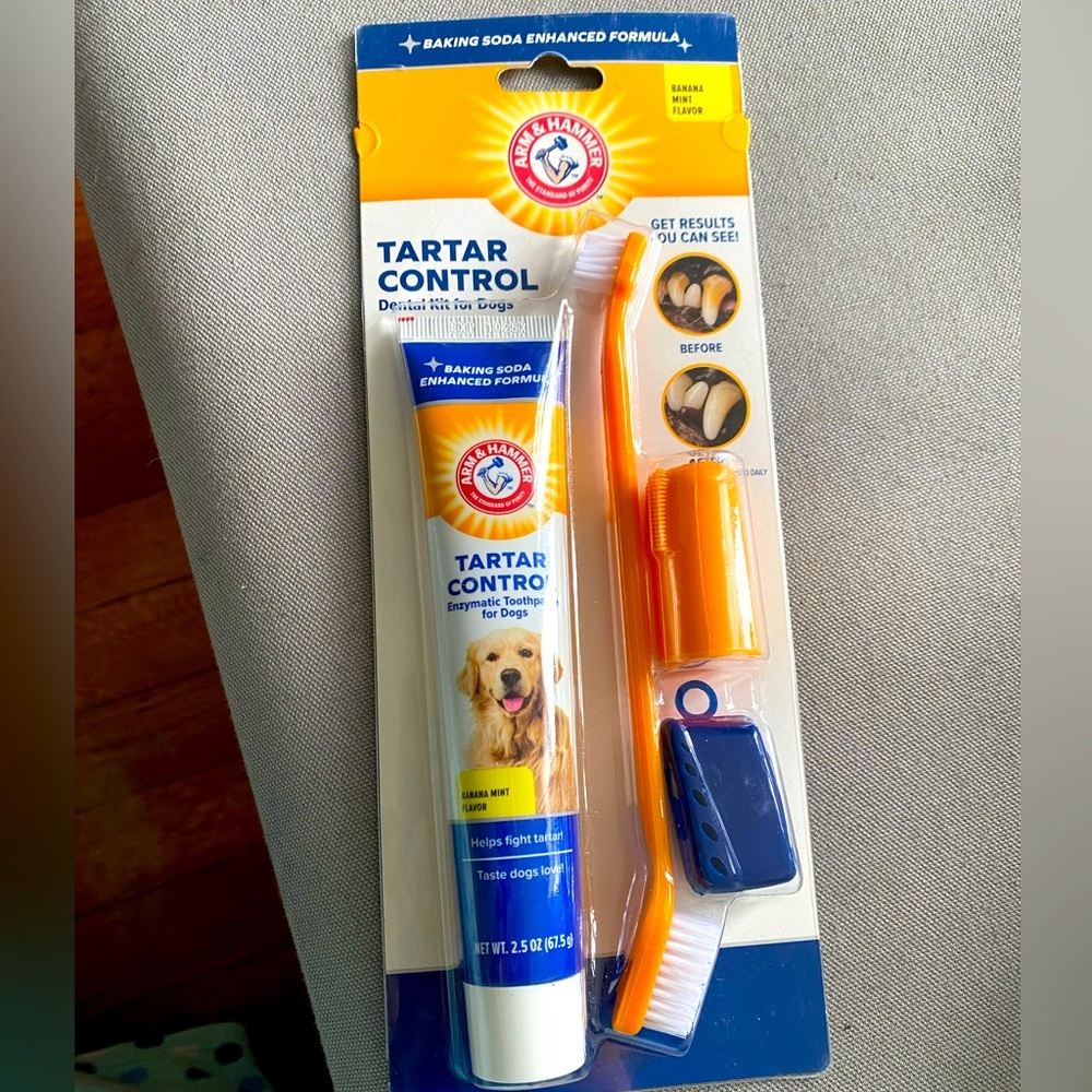 Tooth bush for dog & cats